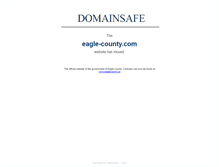 Tablet Screenshot of eagle-county.com